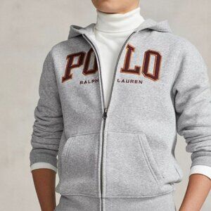 Polo Zip Up Boys Hoodie Size 10/12